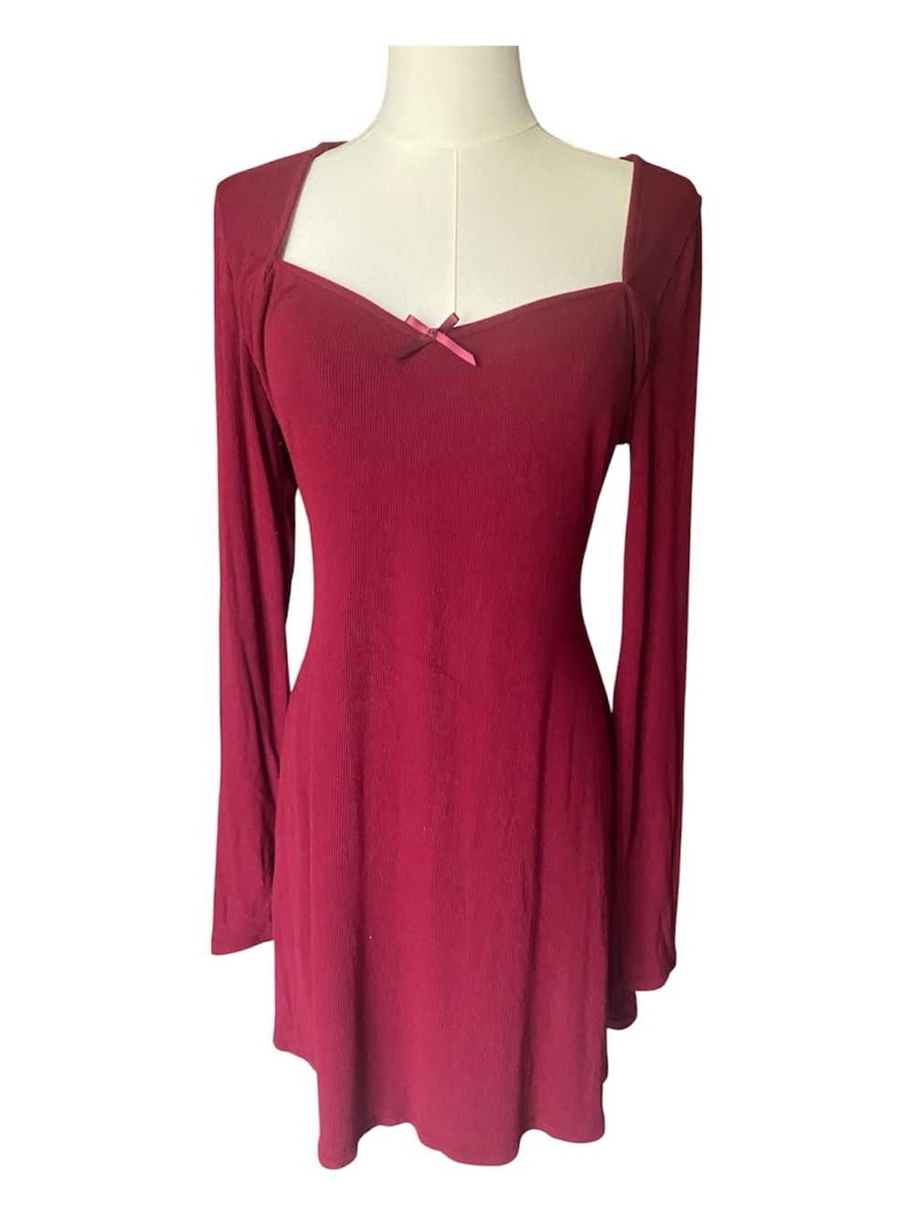 Dolls Kill Delia’s Knit Long Sleeve Mini Dress